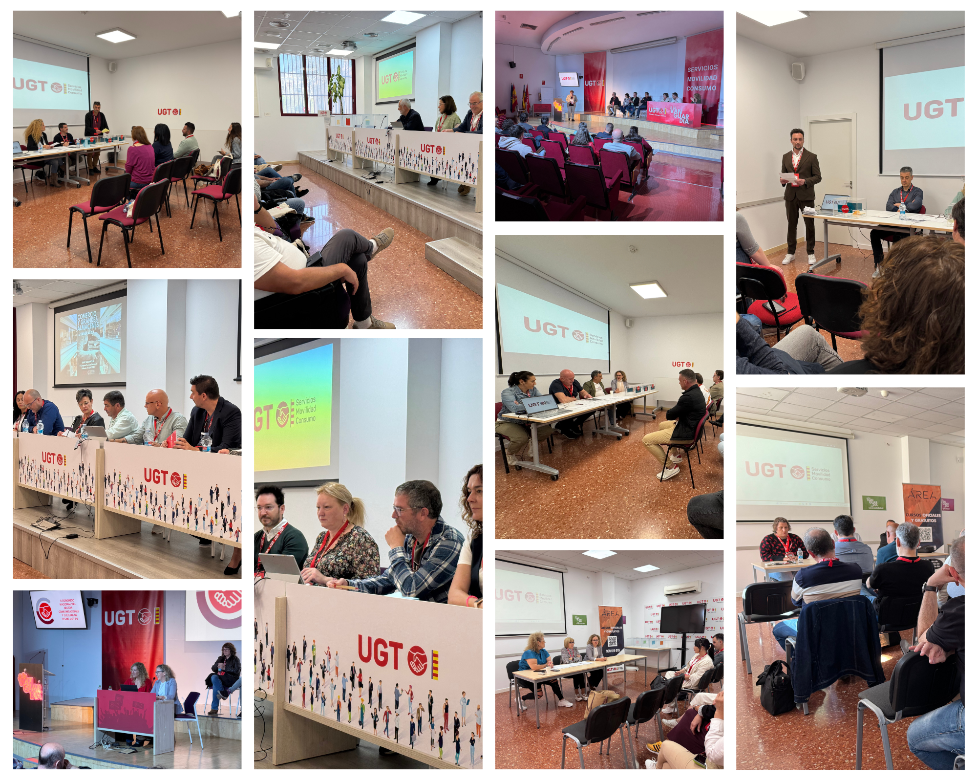 FeSMC UGT-CV celebra sus Congresos Sectoriales en València consolidando su compromiso con los derechos laborales