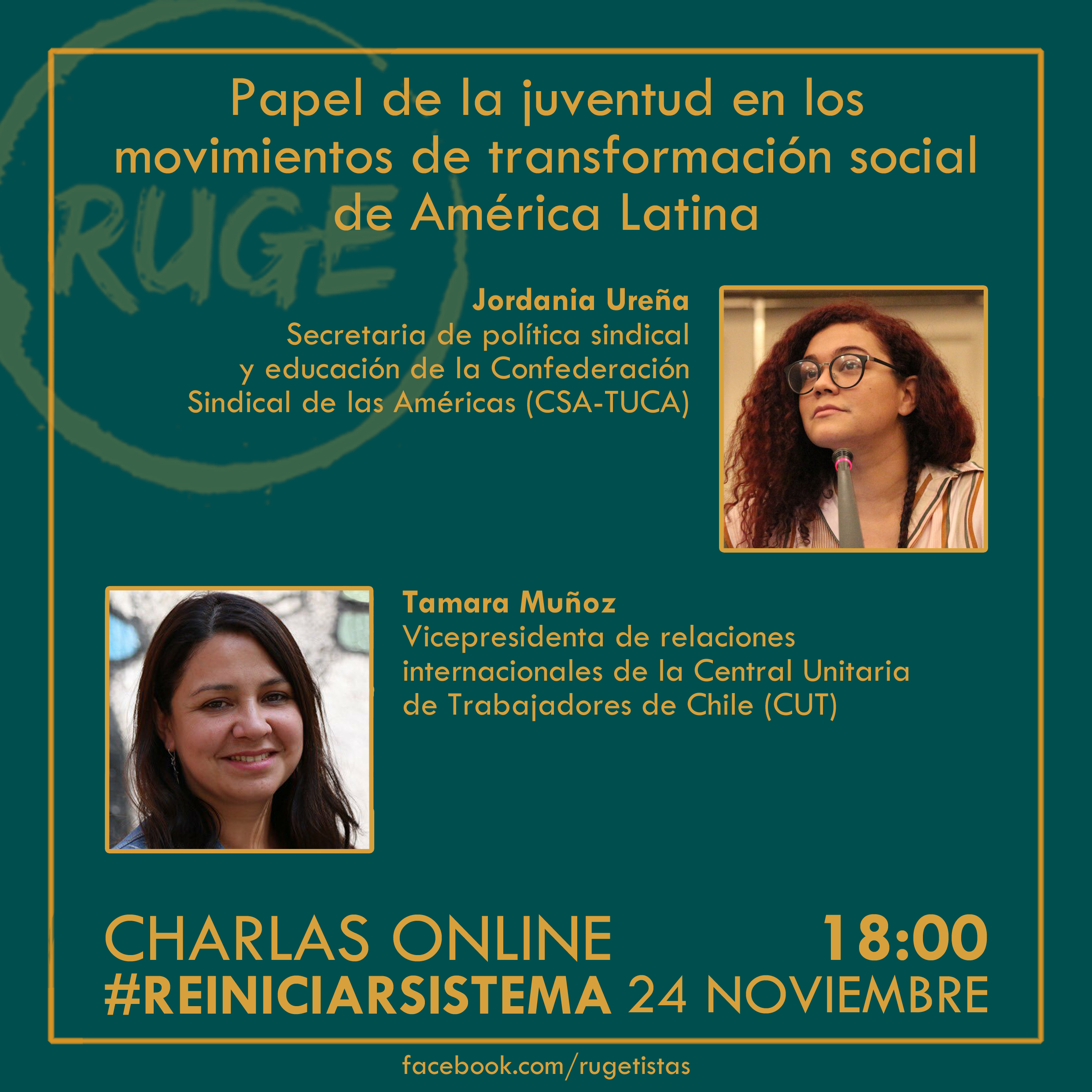 ruge papel juventud movimientos transformacion social america latina
