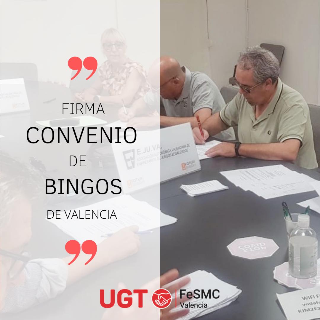 firma convenio bingos valencia 20220623