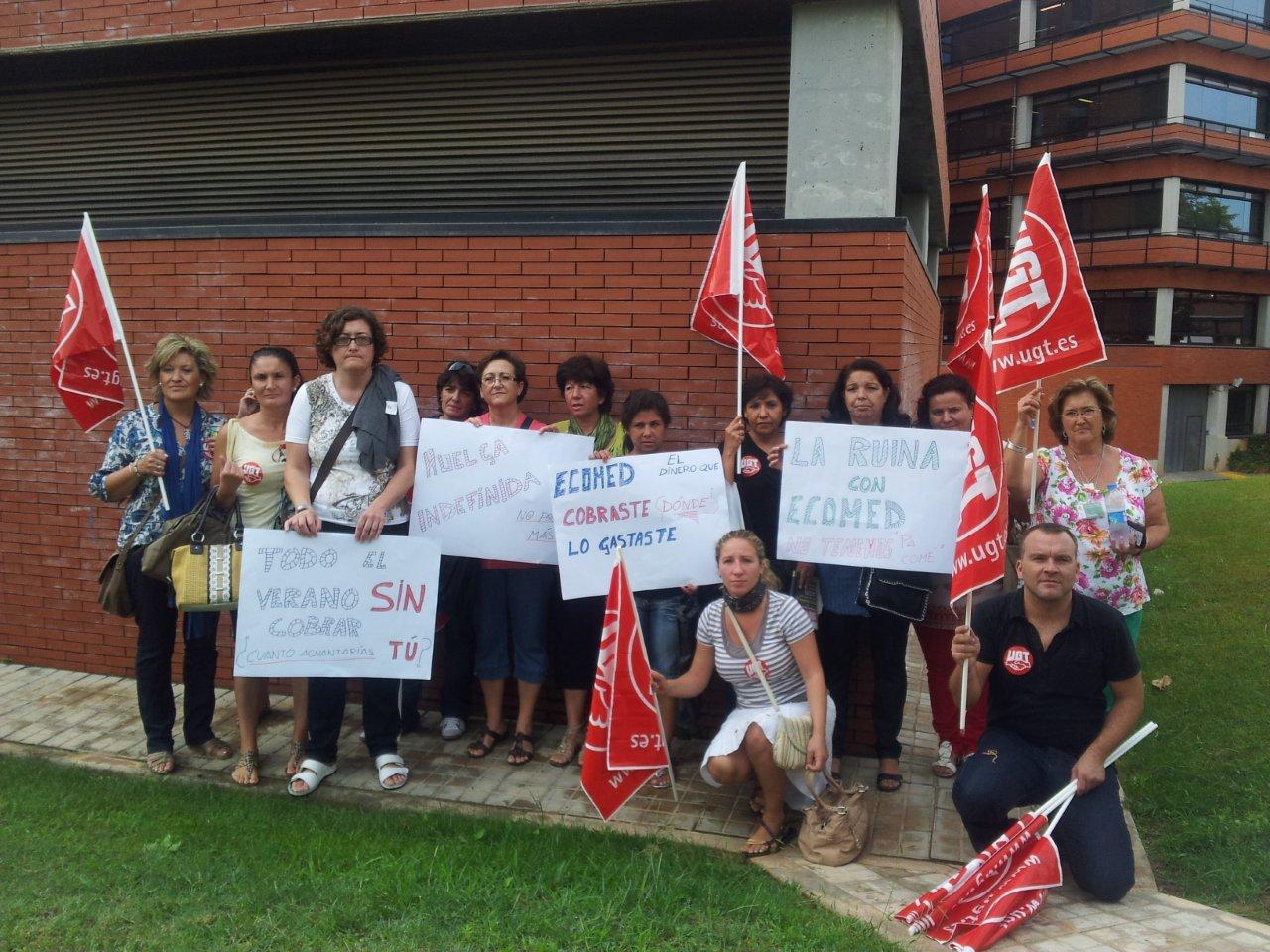 Huelga de las trabajadoras de limpieza del Instituto de Agroquímica y Tecnología de los Alimentos (IATA)